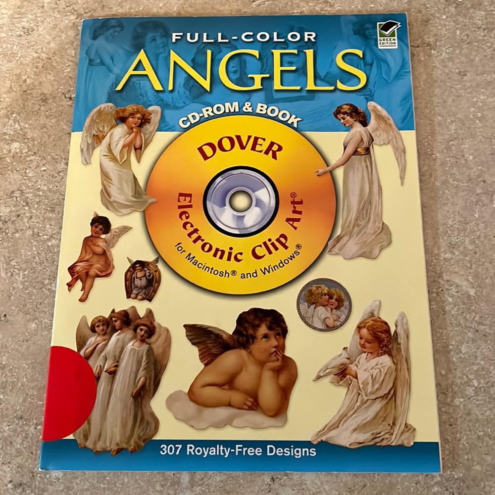 Dover Publications Angels Clip Art Paper Book